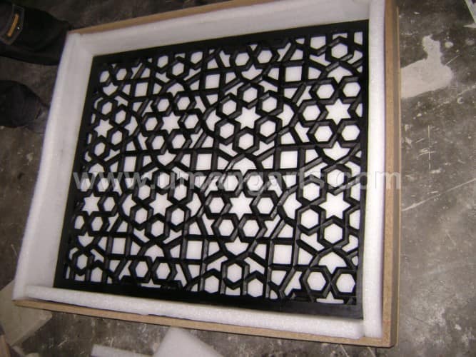 black marble jali grills modern design